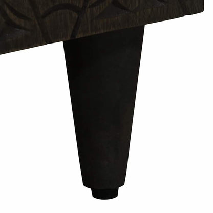 3-tlg. Badmöbel-Set Massivholz Mango