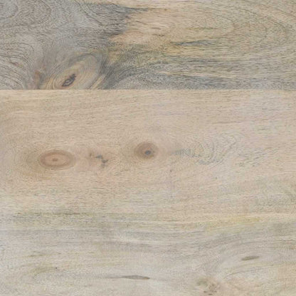 Sideboards 2 pcs Weiß 60 x 33.5 x 75 cm massives Mangoholz