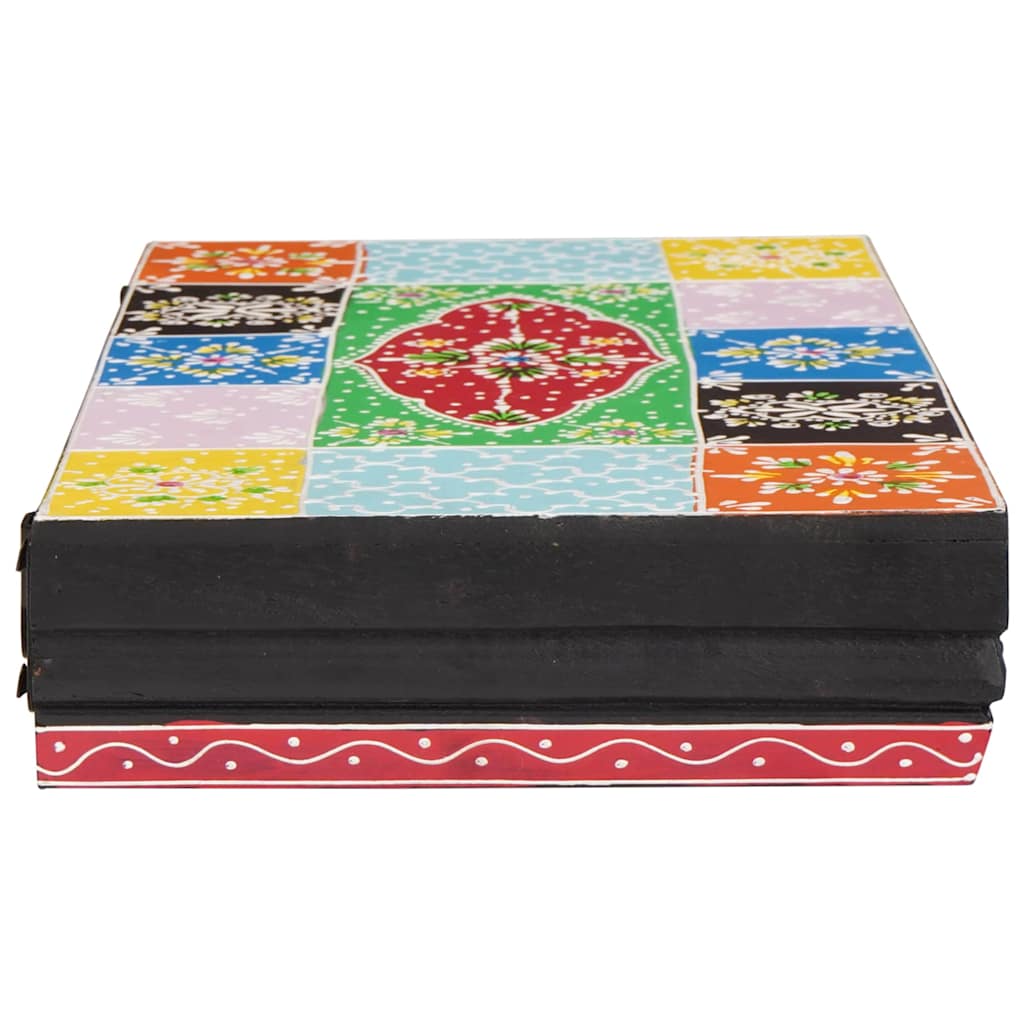 Wandregale 2 pcs Mehrfarbig 40 x 20 x 6 cm Massivholz Mango