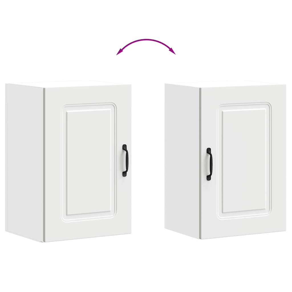 Küchen-Hängeschrank Kalmar Weiß Holzwerkstoff