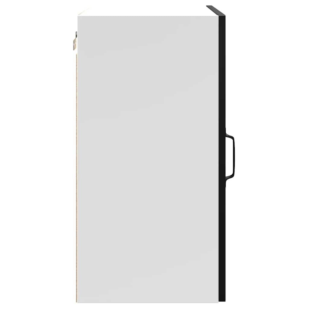 Küchen-Hängeschrank Kalmar Schwarz Holzwerkstoff