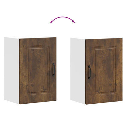 Küchen-Hängeschrank Kalmar Räuchereiche Holzwerkstoff