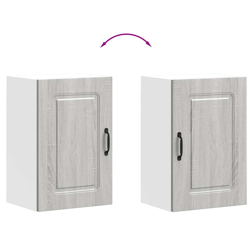 Küchen-Hängeschrank Kalmar Grau Sonoma Holzwerkstoff