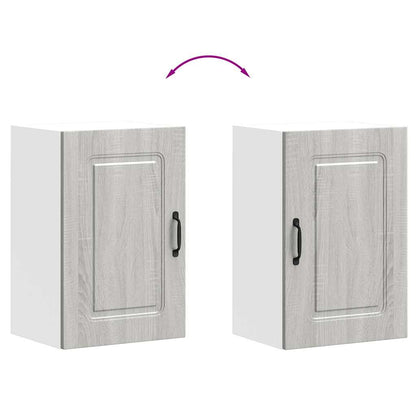 Küchen-Hängeschrank Kalmar Grau Sonoma Holzwerkstoff