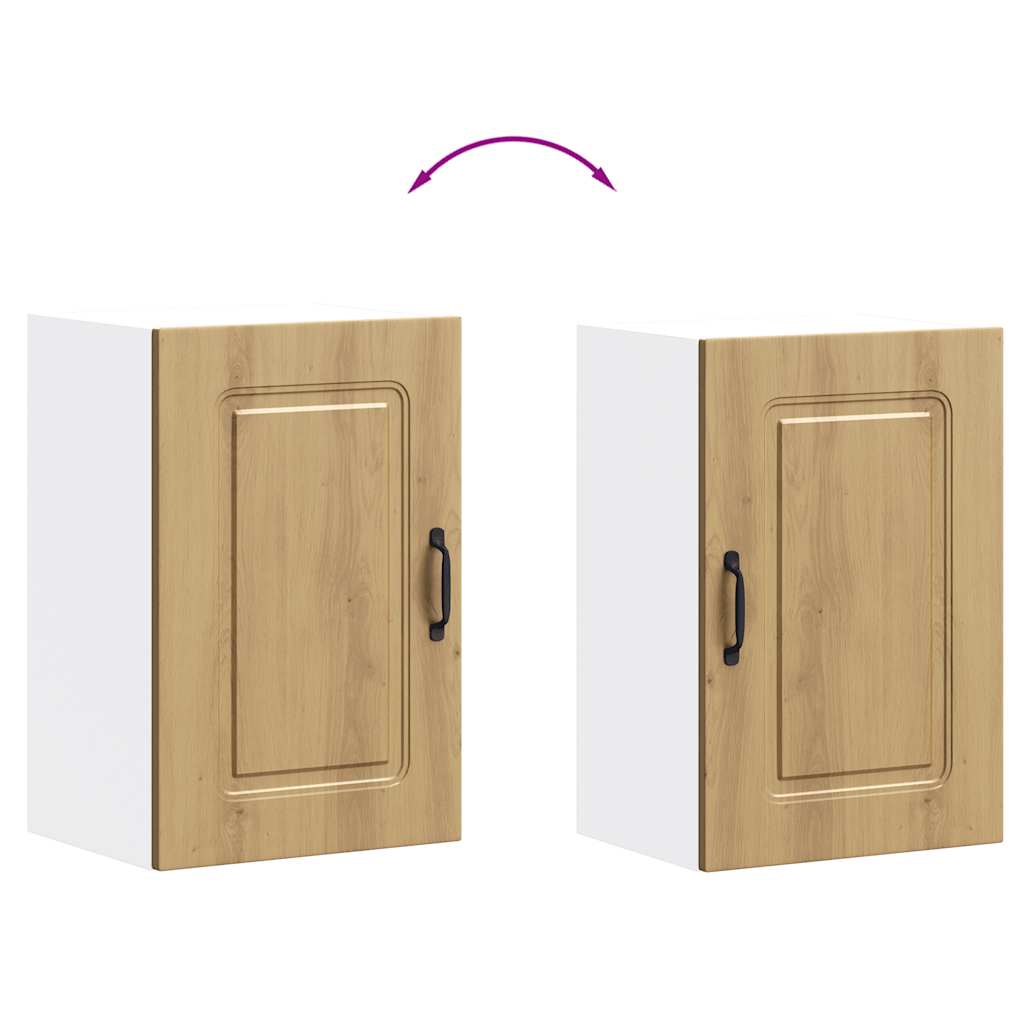 Küchen-Hängeschrank Kalmar Artisan-Eiche Holzwerkstoff