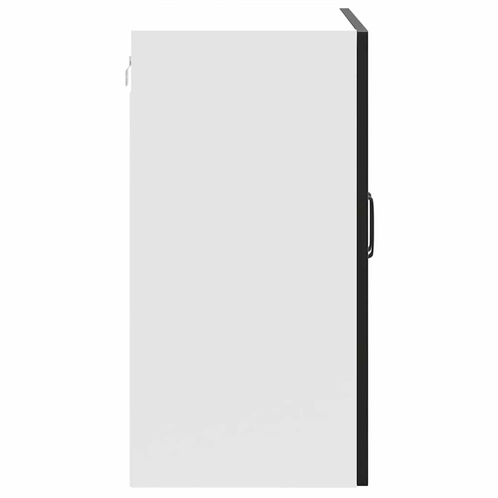 Küchen-Hängeschrank Kalmar Schwarz Holzwerkstoff