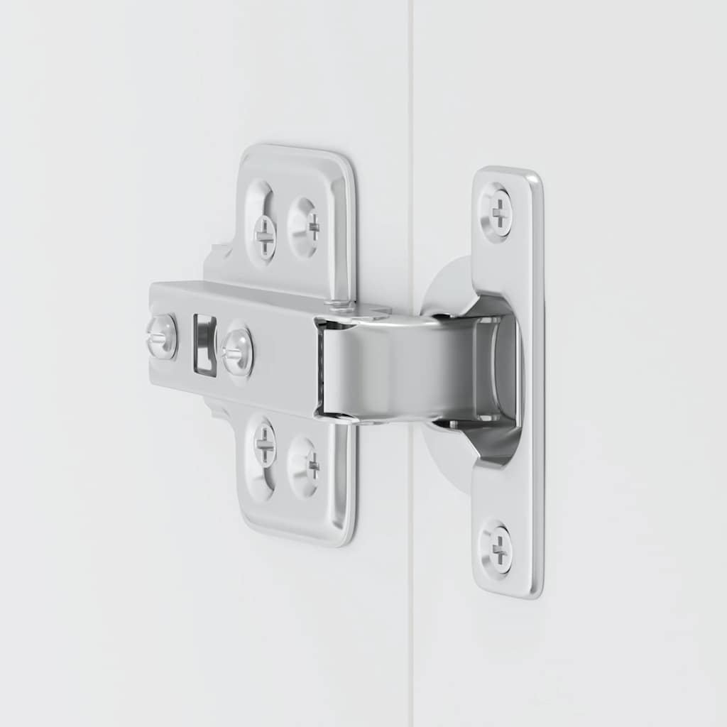 Küchen-Hängeschrank Kalmar Hochglanz-Weiß Holzwerkstoff