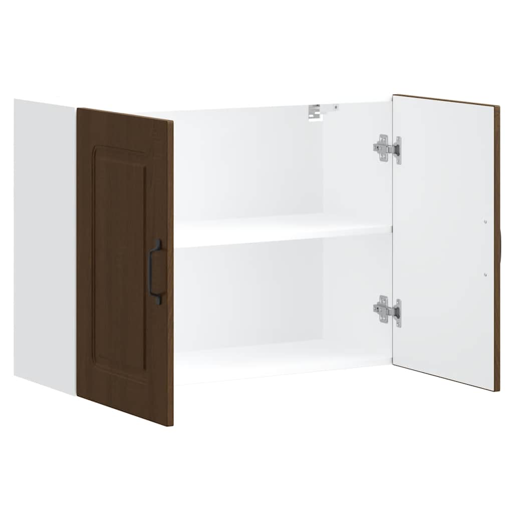 Küchen-Hängeschrank Kalmar Braun Eichen-Optik Holzwerkstoff