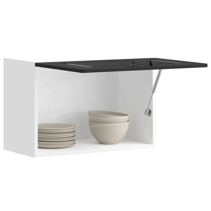 Küchen-Hängeschrank Kalmar Schwarz Holzwerkstoff