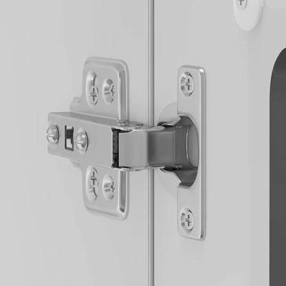 Küchen-Hängeschrank mit Glastür Kalmar Schwarz Holzwerkstoff