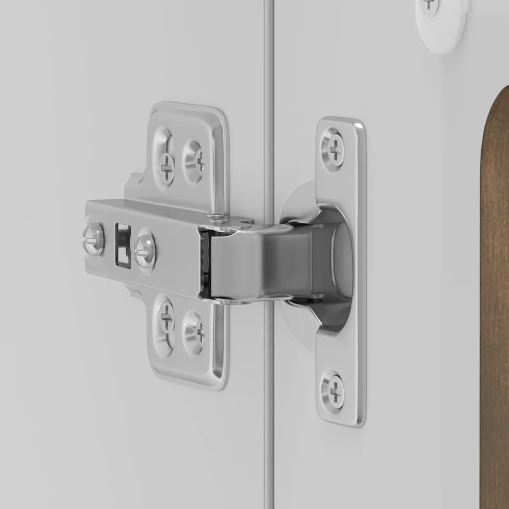 Küchen-Hängeschrank mit Glastür Kalmar Räuchereiche Holzwerkstoff