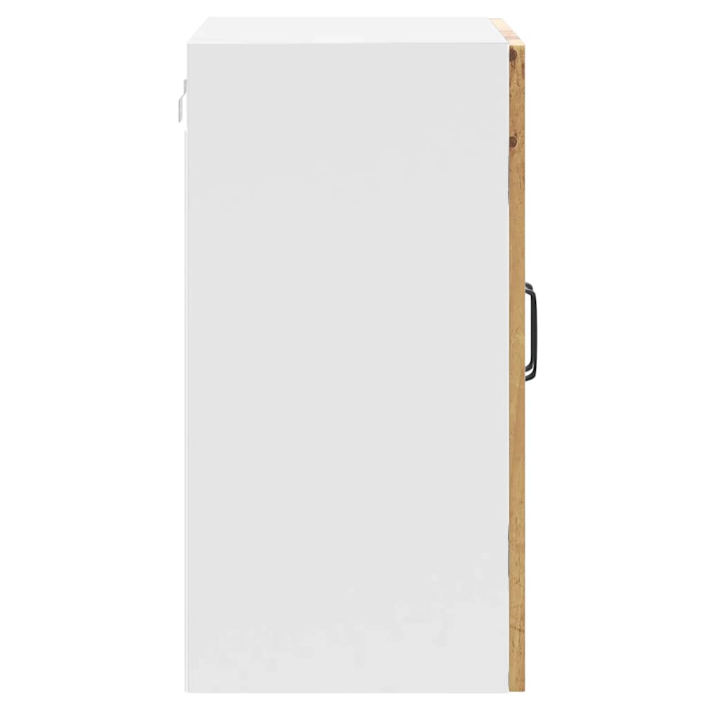 Küchen-Hängeschrank mit Glastür Kalmar Artisan-Eiche Holzwerkstoff