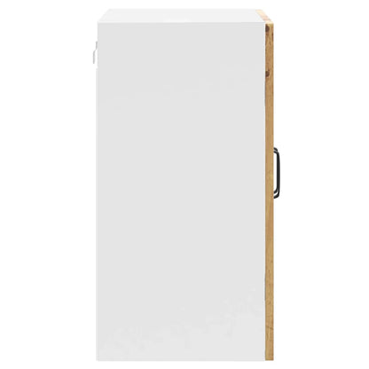 Küchen-Hängeschrank mit Glastür Kalmar Artisan-Eiche Holzwerkstoff