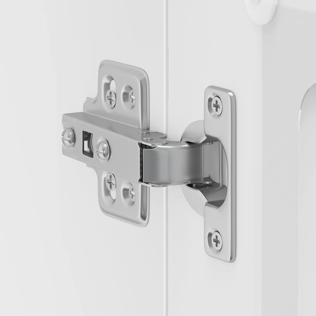 Küchen-Hängeschrank mit Glastür Lucca Weiß