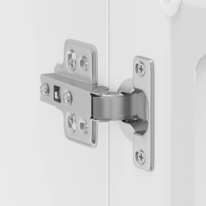 Küchen-Hängeschrank mit Glastür Lucca Weiß