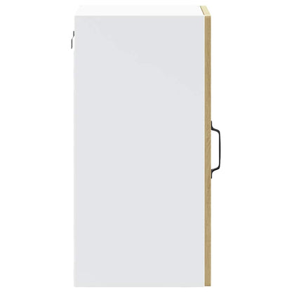 Küchen-Hängeschrank mit Glastür Lucca Sonoma-Eiche