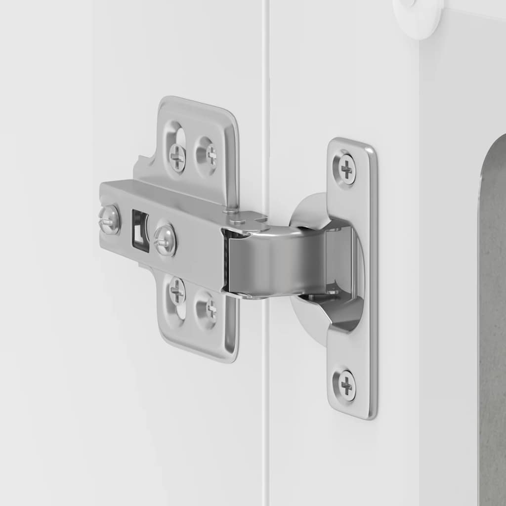 Küchen-Hängeschrank mit Glastür Lucca Betongrau