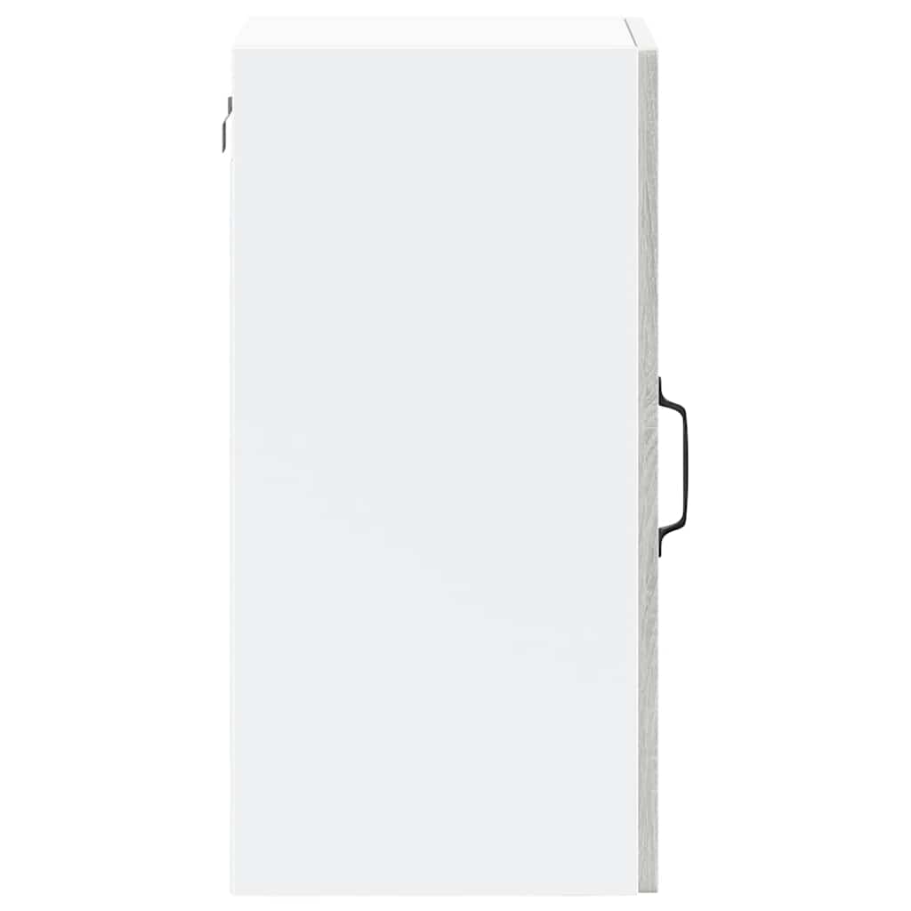 Küchen-Hängeschrank mit Glastür Lucca Grau Sonoma