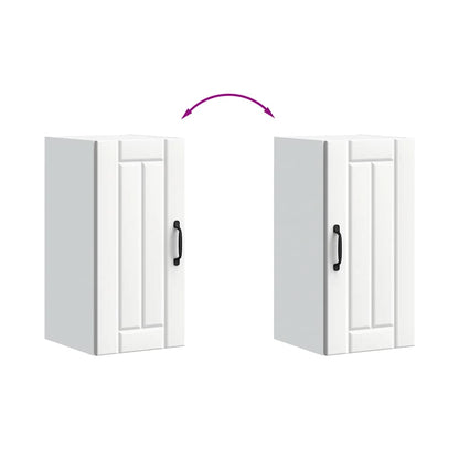 Küchen-Hängeschrank Lucca Weiß Holzwerkstoff