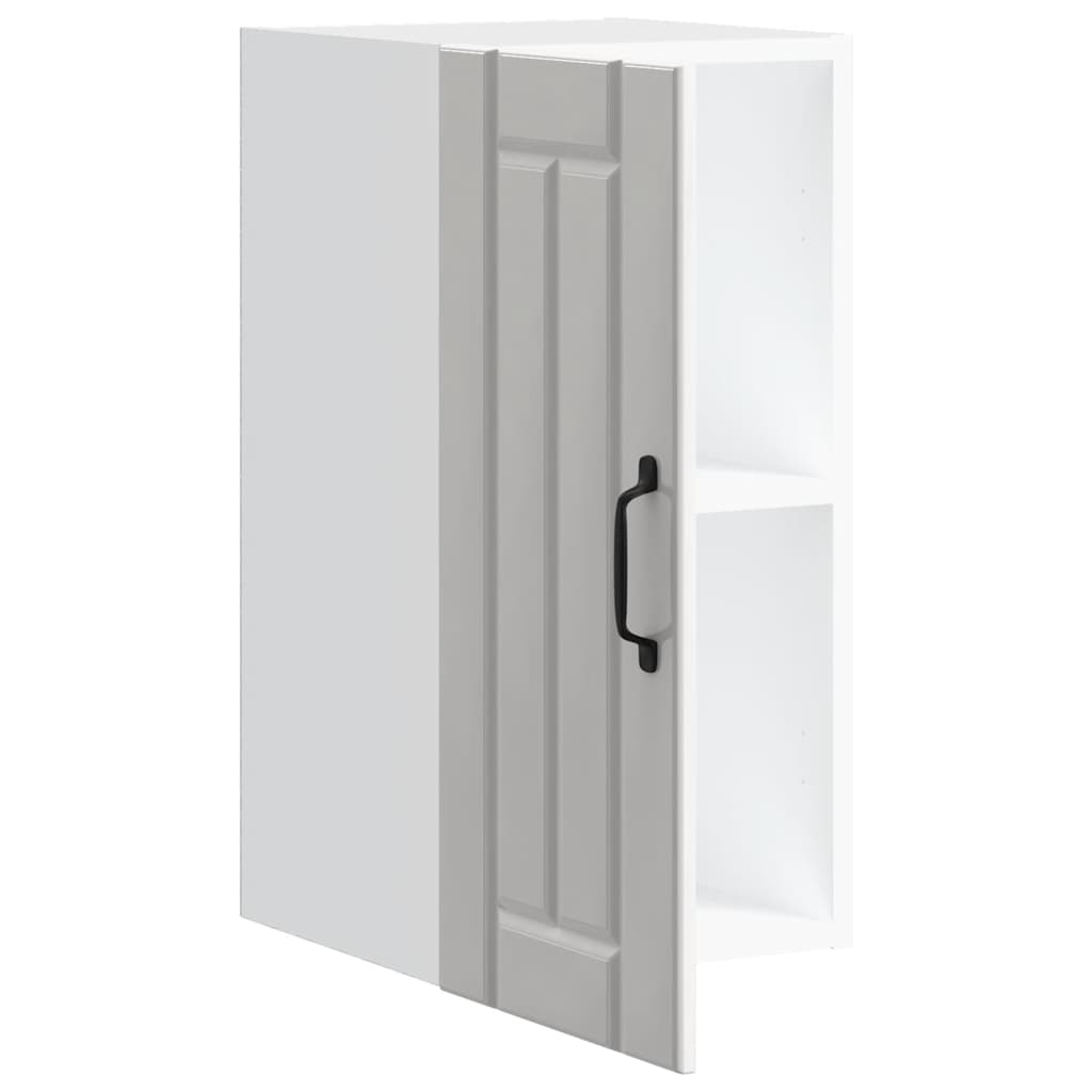 Küchen-Hängeschrank Lucca Hochglanz-Weiß Holzwerkstoff