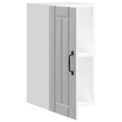 Küchen-Hängeschrank Lucca Hochglanz-Weiß Holzwerkstoff