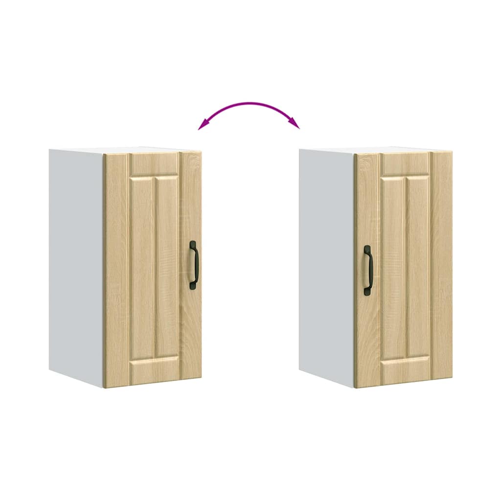 Küchen-Hängeschrank Lucca Sonoma-Eiche Holzwerkstoff