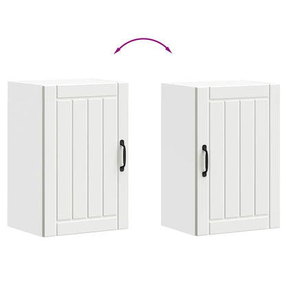 Küchen-Hängeschrank Lucca Weiß Holzwerkstoff