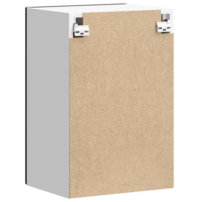 Küchen-Hängeschrank Lucca Schwarz Holzwerkstoff