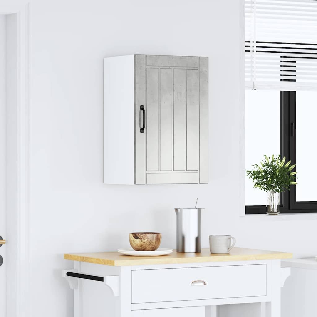 Küchen-Hängeschrank Lucca Betongrau Holzwerkstoff