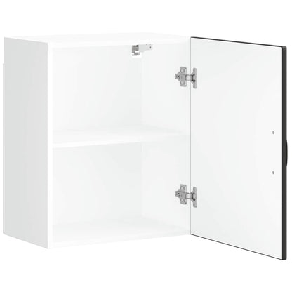 Küchen-Hängeschrank Lucca Schwarz Holzwerkstoff