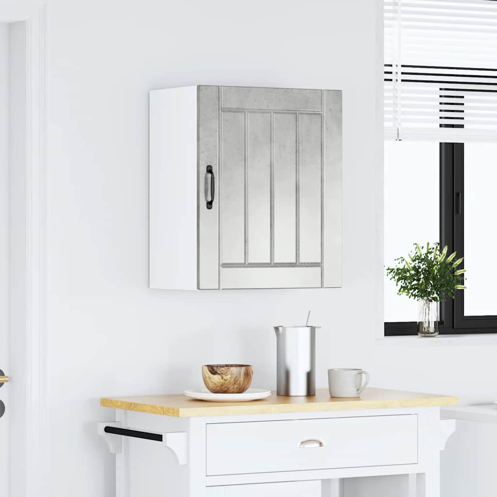 Küchen-Hängeschrank Lucca Betongrau Holzwerkstoff