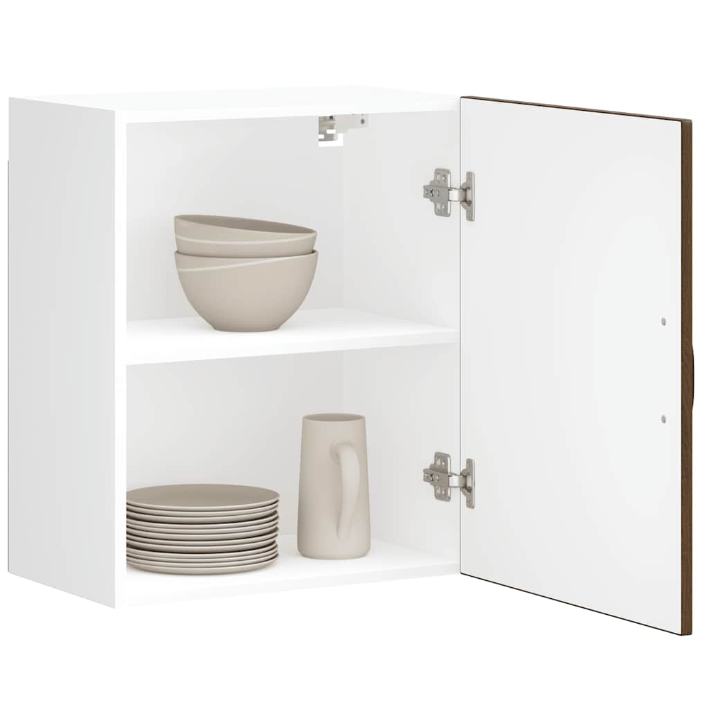 Küchen-Hängeschrank Lucca Braun Eichen-Optik Holzwerkstoff