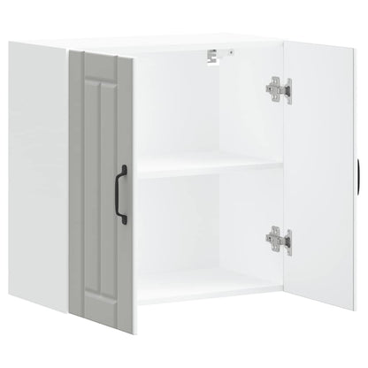 Küchen-Hängeschrank Lucca Weiß Holzwerkstoff