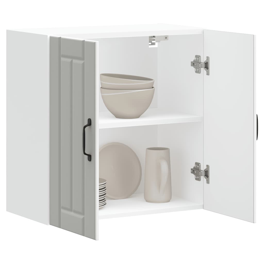 Küchen-Hängeschrank Lucca Weiß Holzwerkstoff