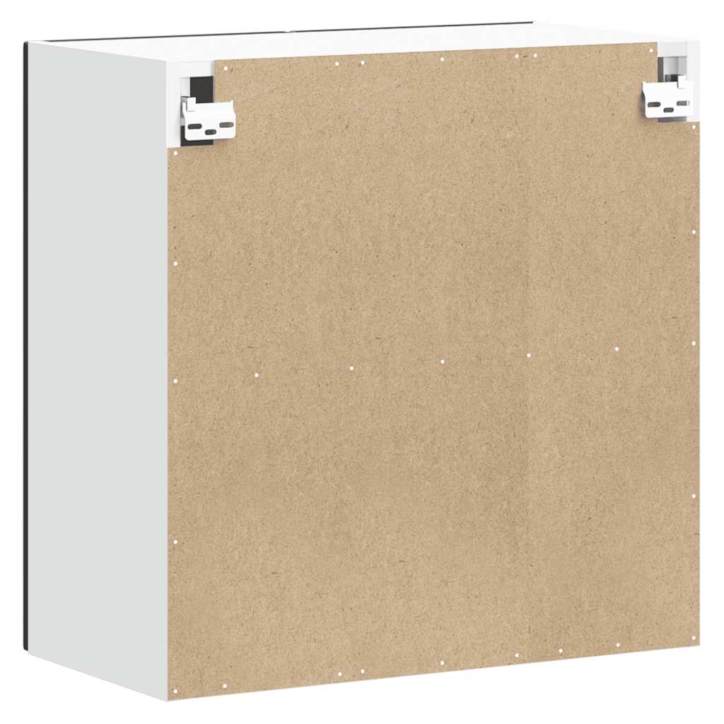 Küchen-Hängeschrank Lucca Schwarz Holzwerkstoff