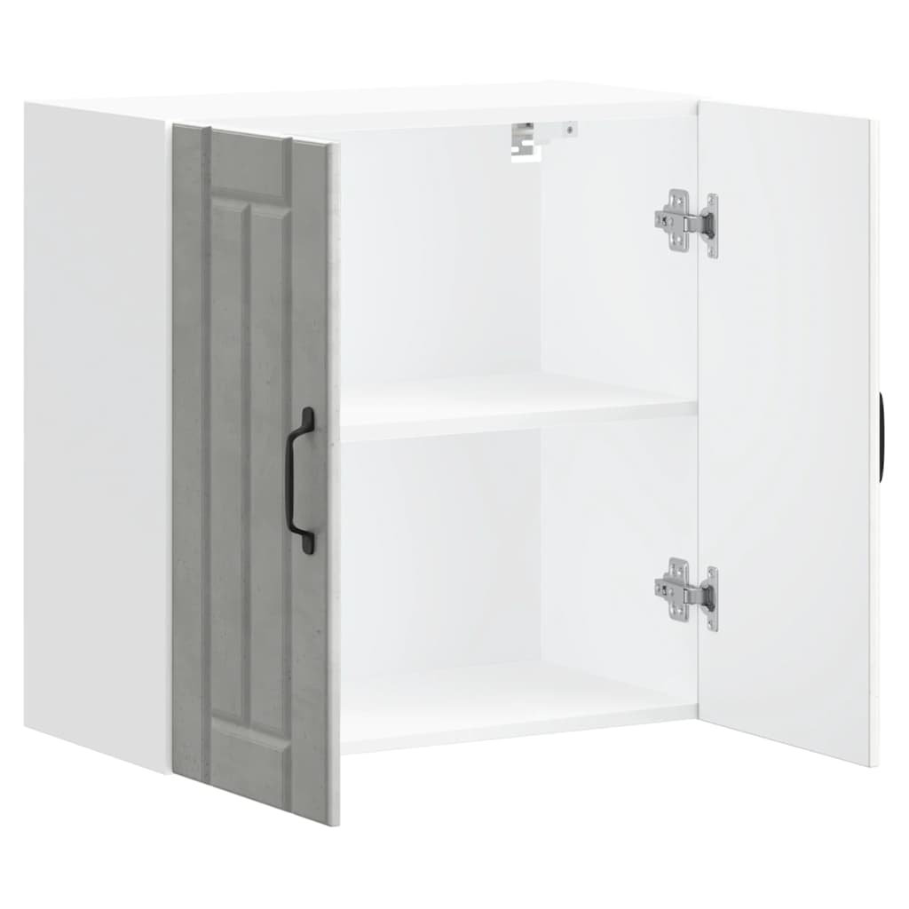 Küchen-Hängeschrank Lucca Betongrau Holzwerkstoff