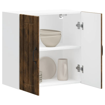 Küchen-Hängeschrank Lucca Räuchereiche Holzwerkstoff