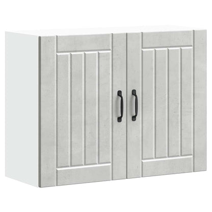 Küchen-Hängeschrank Lucca Betongrau Holzwerkstoff