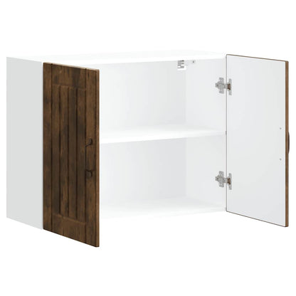 Küchen-Hängeschrank Lucca Räuchereiche Holzwerkstoff