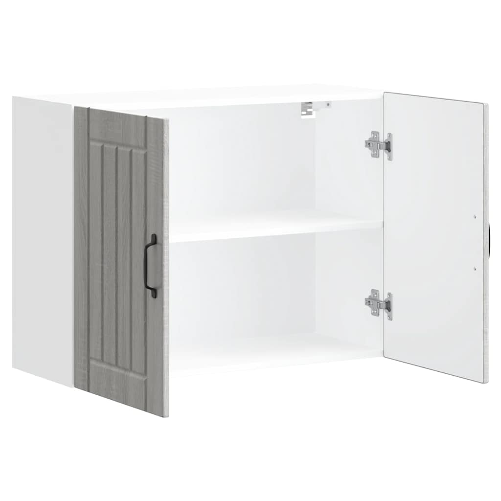 Küchen-Hängeschrank Lucca Grau Sonoma Holzwerkstoff