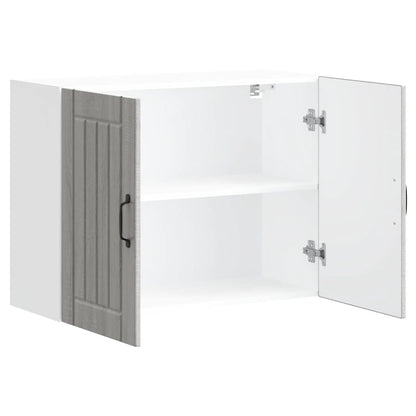 Küchen-Hängeschrank Lucca Grau Sonoma Holzwerkstoff