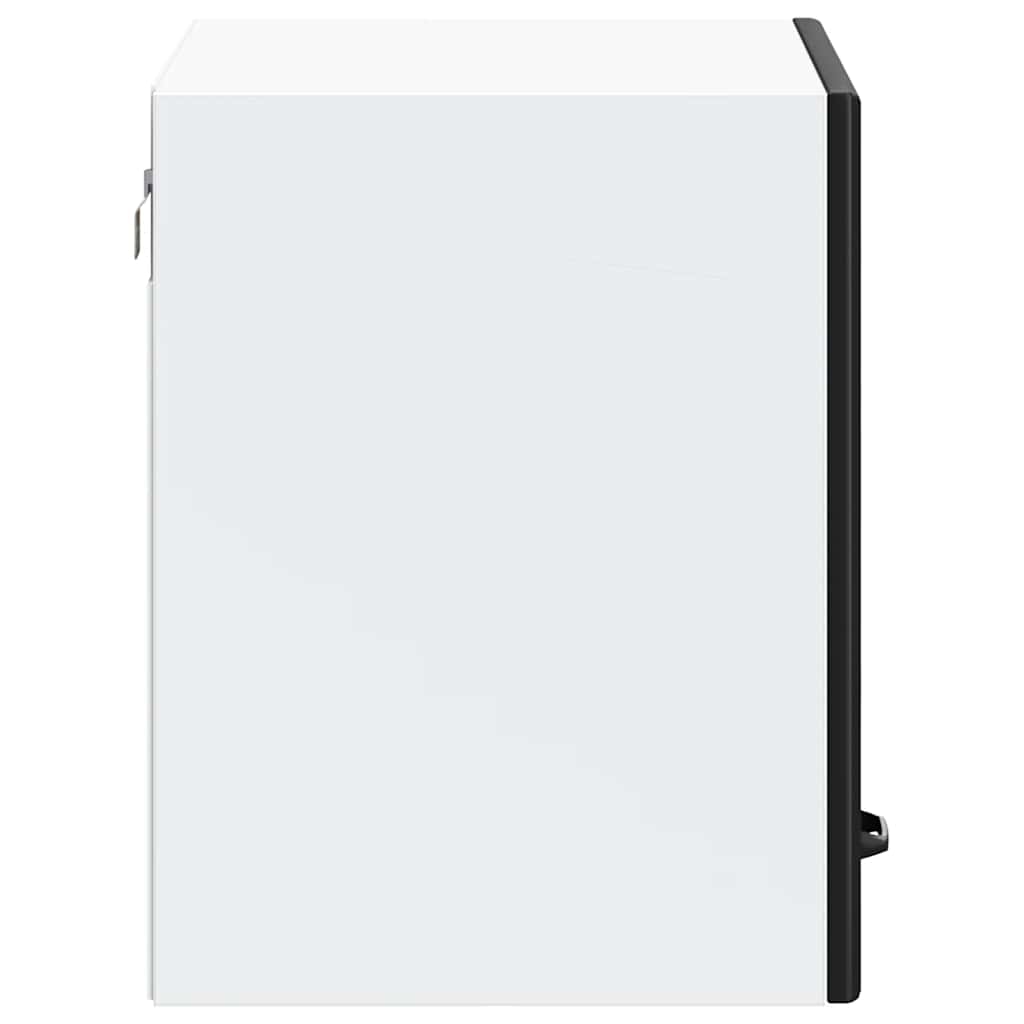 Küchen-Hängeschrank Lucca Schwarz Holzwerkstoff