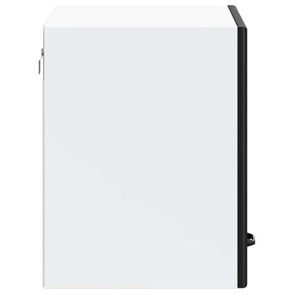 Küchen-Hängeschrank Lucca Schwarz Holzwerkstoff