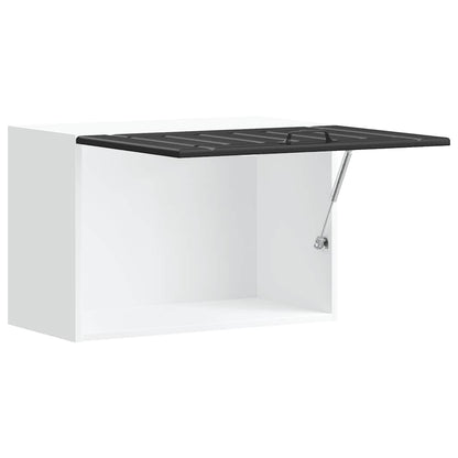 Küchen-Hängeschrank Lucca Schwarz Holzwerkstoff