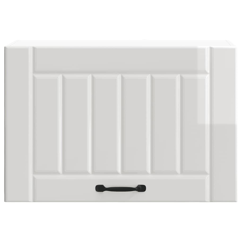 Küchen-Hängeschrank Lucca Hochglanz-Weiß Holzwerkstoff