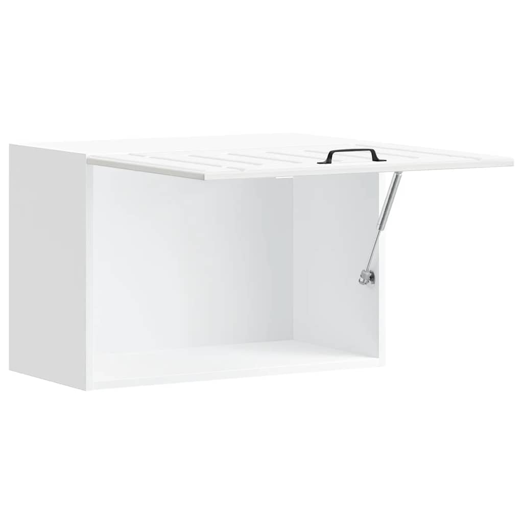 Küchen-Hängeschrank Lucca Hochglanz-Weiß Holzwerkstoff