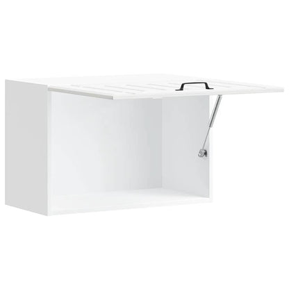 Küchen-Hängeschrank Lucca Hochglanz-Weiß Holzwerkstoff