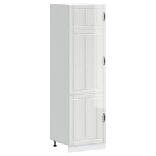 Küchenschrank Lucca Hochglanz-Weiß Holzwerkstoff