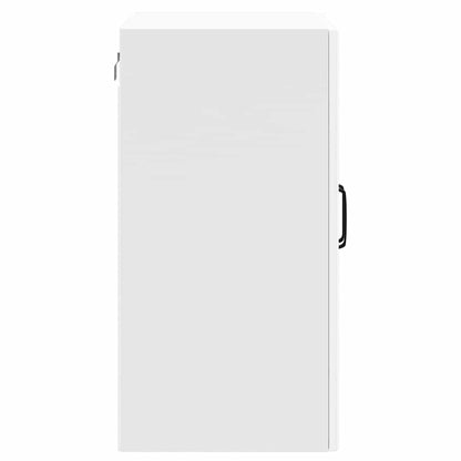 Küchen-Hängeschrank mit Glastür Lucca Weiß Holzwerkstoff