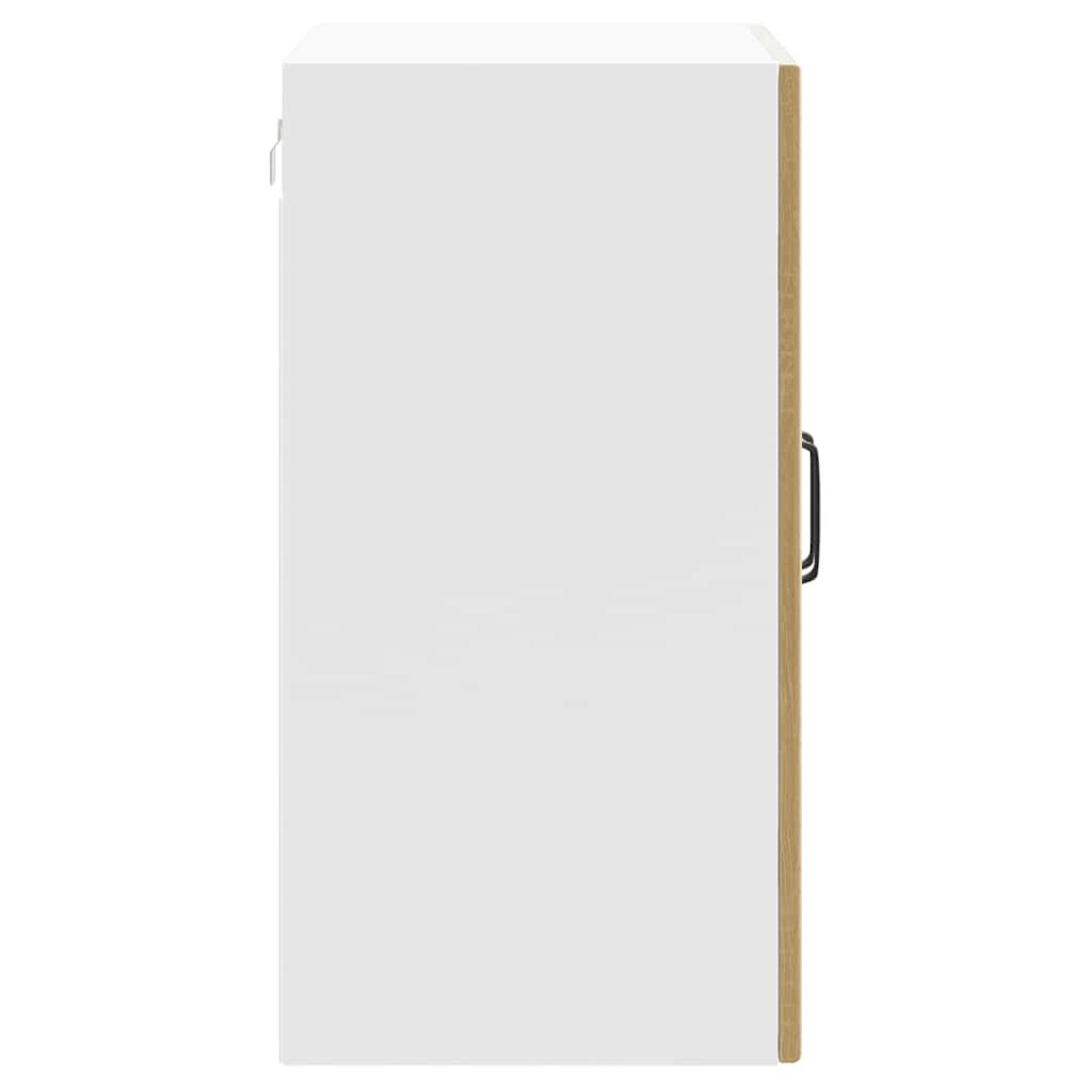 Küchen-Hängeschrank mit Glastür Lucca Sonoma-Eiche Holzwerkstoff